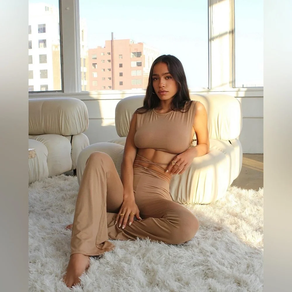 INDAH STRAPPY SET HALE TOP PANTS FREE PEOPLE SKIMS REVOLVE - Picture 7 of 15